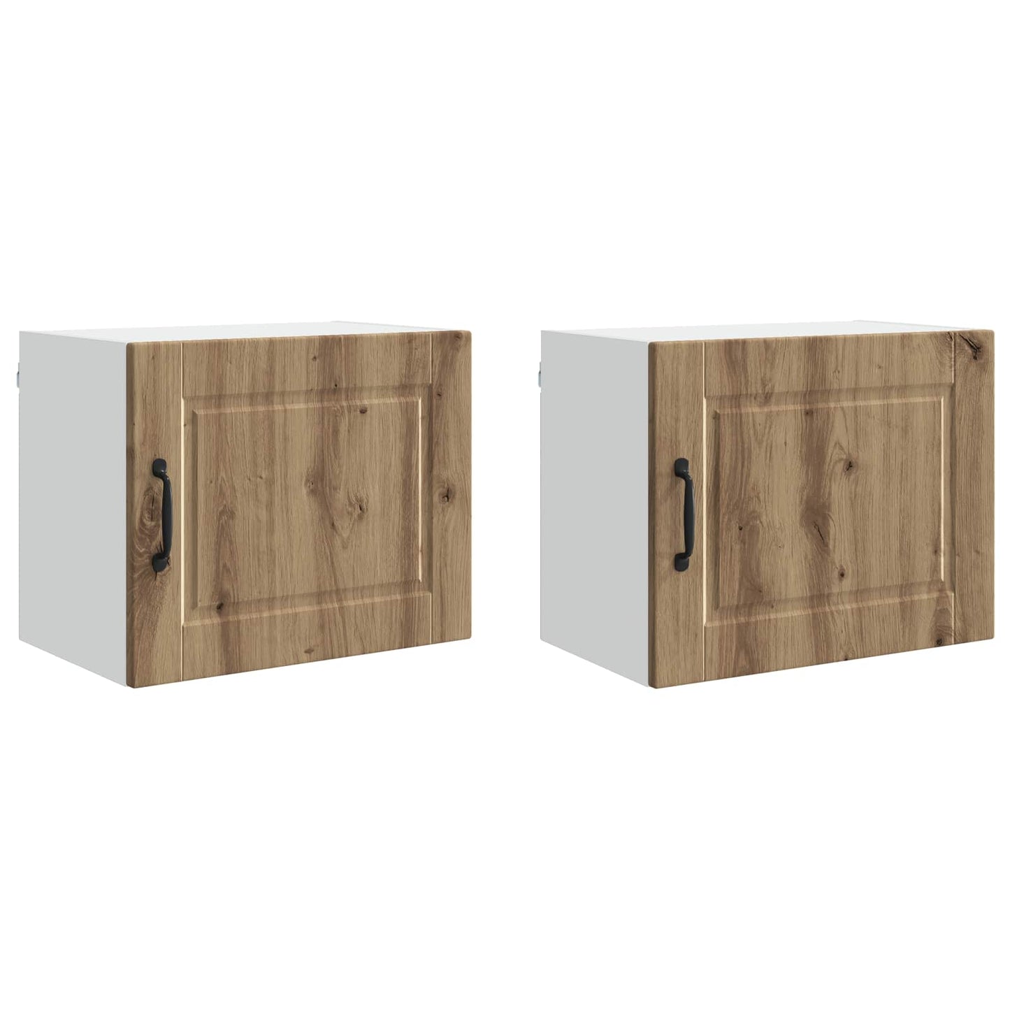 vidaXL Ντουλάπα Τοίχου 2 pcs Artisan Oak 50 x 31 x 40 εκ.