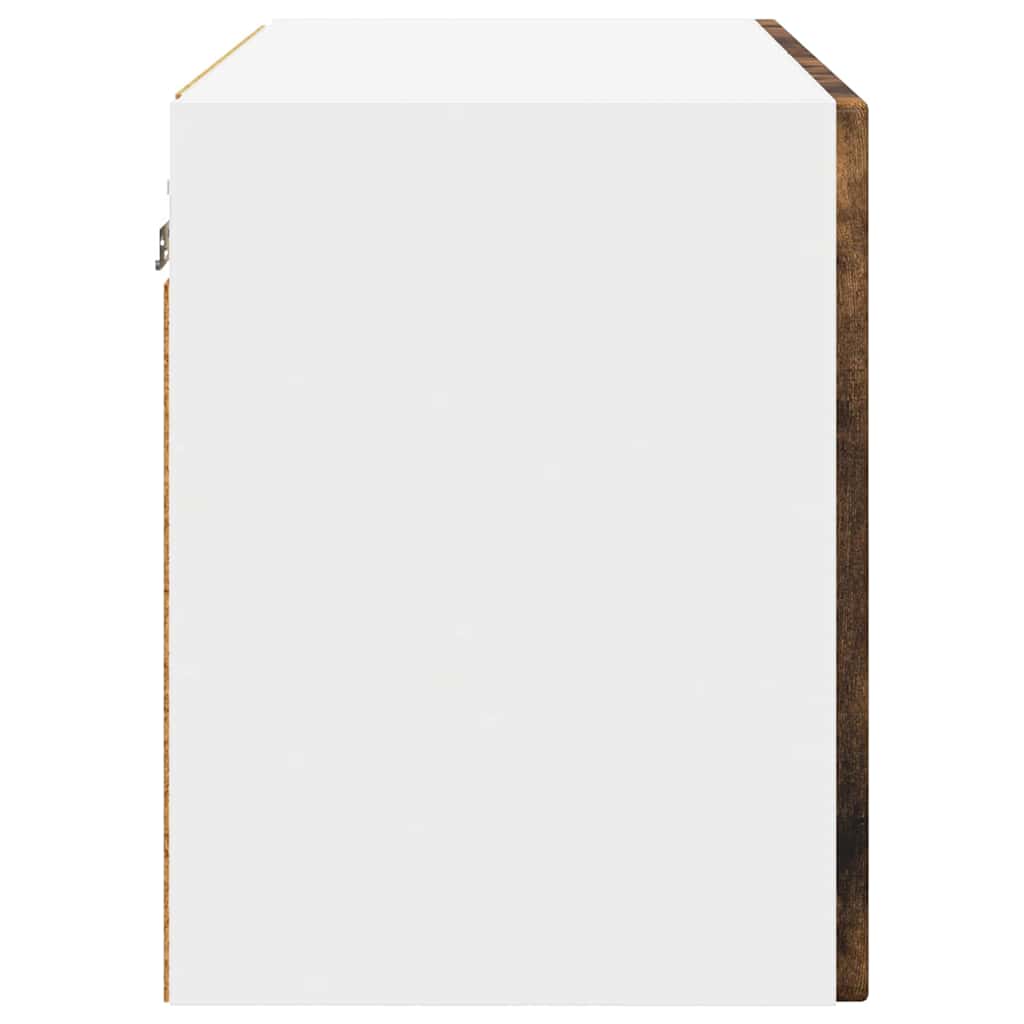 vidaXL Κρεμαστό ντουλάπι κουζίνας 2 pcs Καπνιστό Δρύς 60 x 31 x 40 εκ