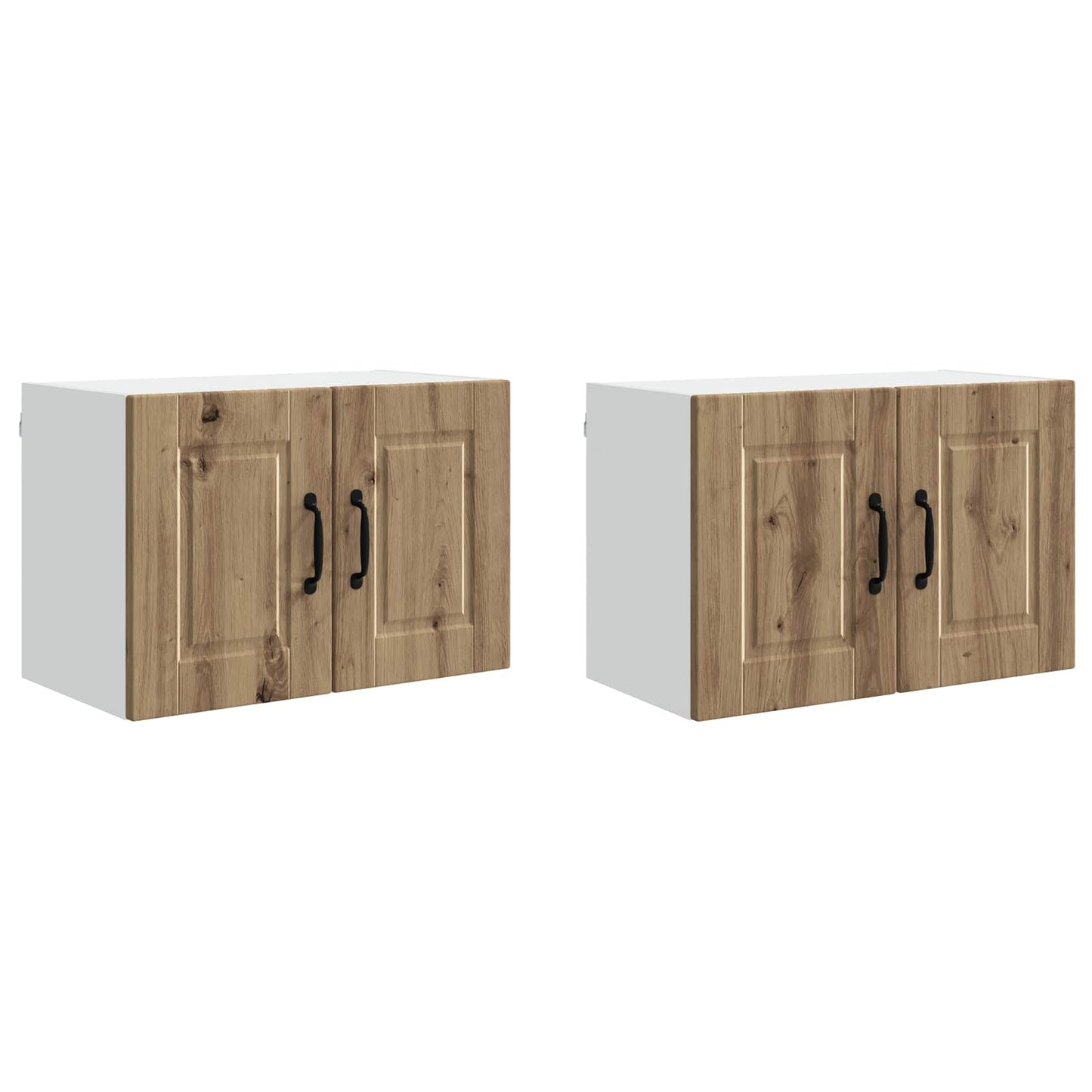 vidaXL Ντουλάπα Κουζίνας με ράφι 2 pcs Artisan Oak 60 x 31 x 40 εκ