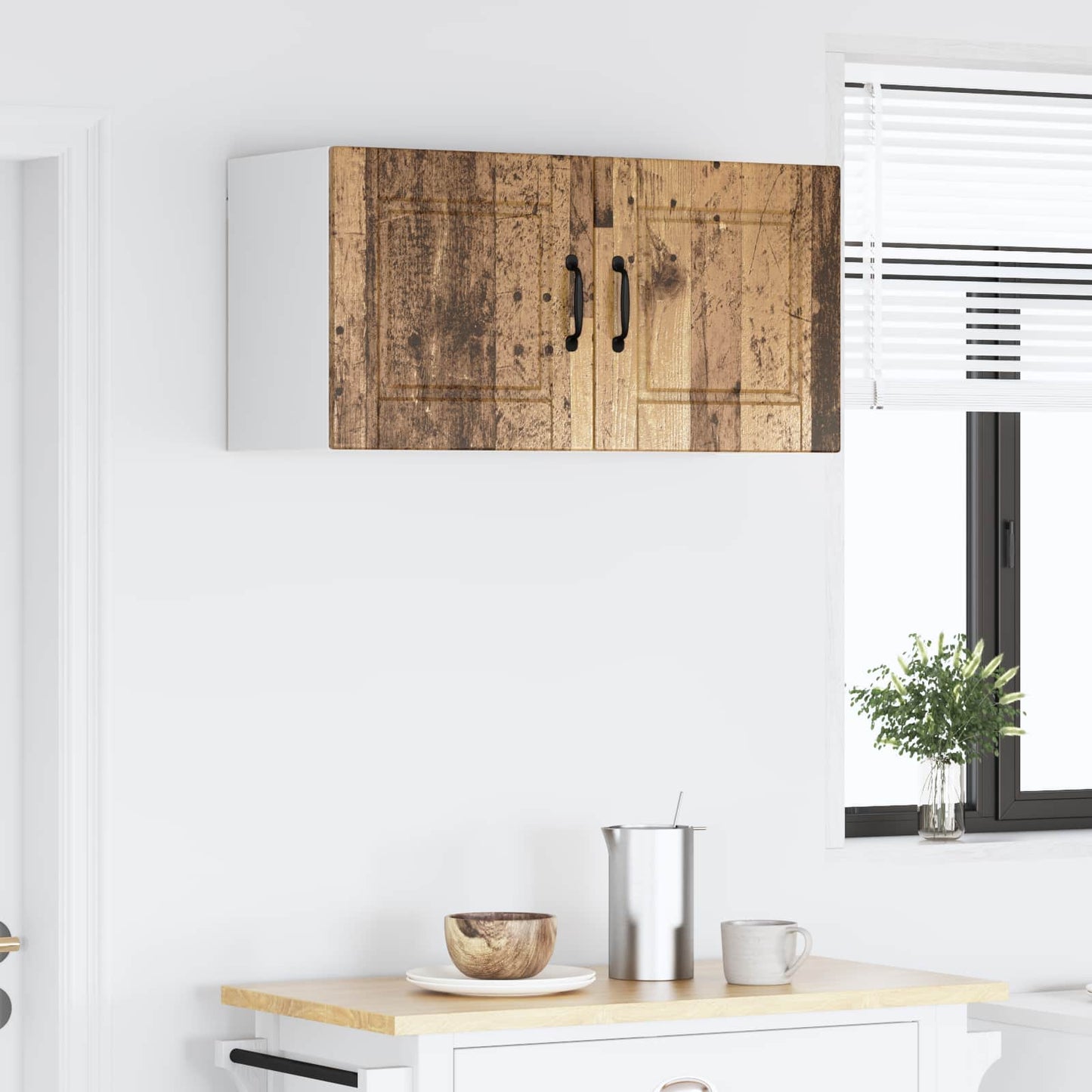 vidaXL Ντουλάπα Κουζίνας Παλιό ξύλο 80 x 31 x 40 εκ Επεξεργασμένο ξύλο