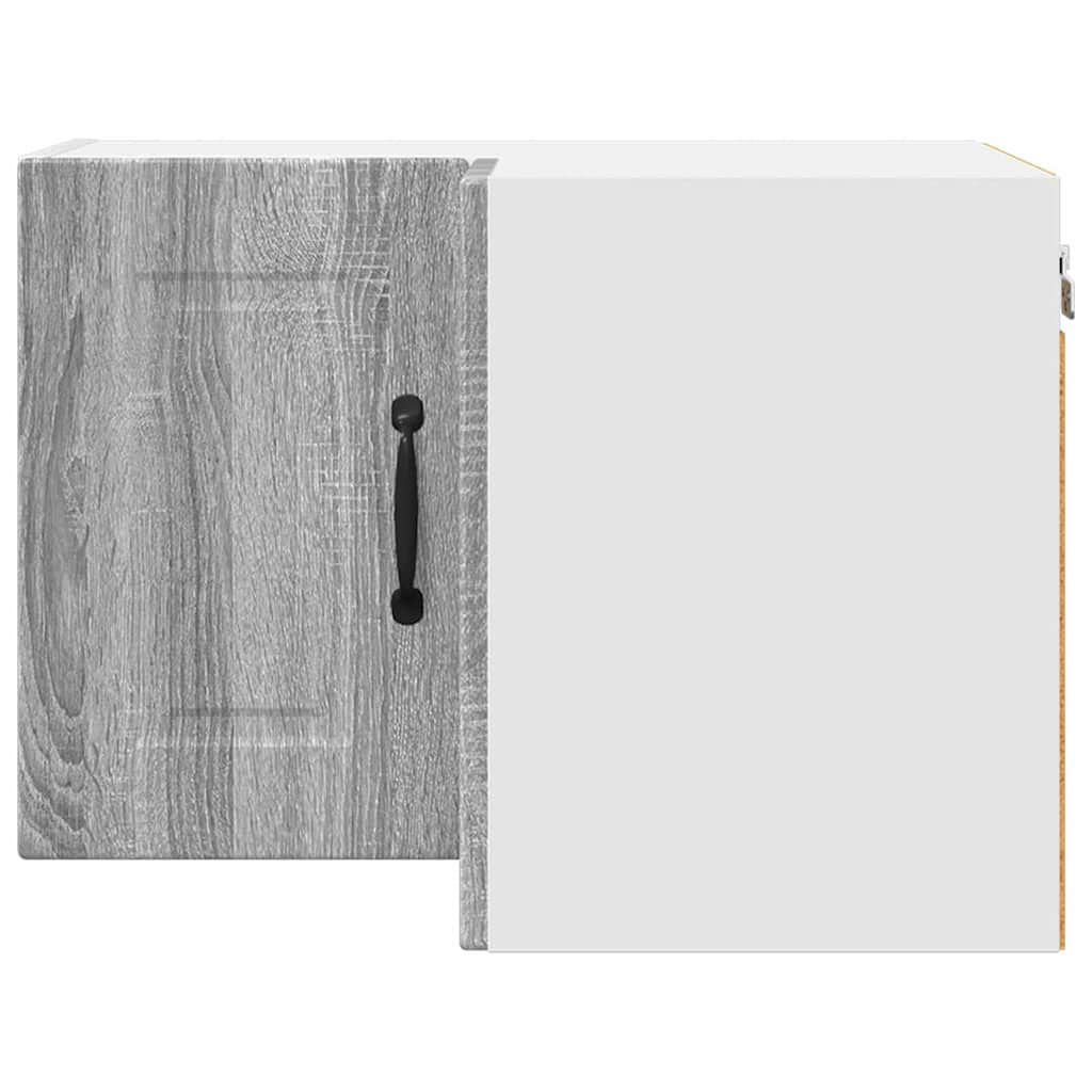 vidaXL Κρεμαστό ντουλάπι κουζίνας Γκρίζο Σονομα 57 x 57 x 40 εκ.