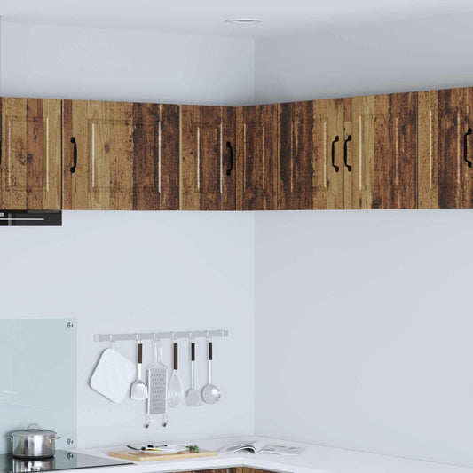 vidaXL Ντουλάπα Κουζίνας με ράφι Επιτοίχιο Παλιό ξύλο 57 x 57 x 40 εκ.