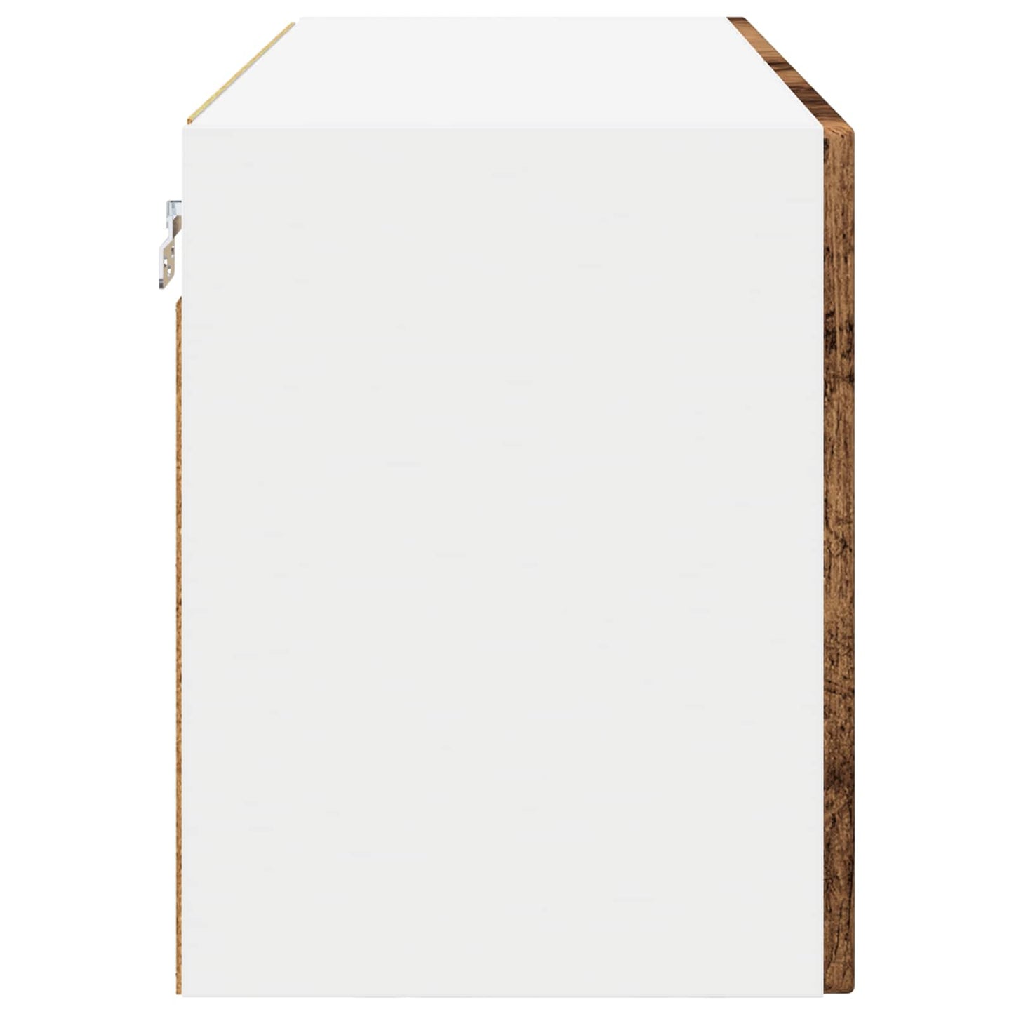 vidaXL Ραφιέρα τοίχου PORTO 2 pcs Παλιό ξύλο 60 x 31 x 40 εκ