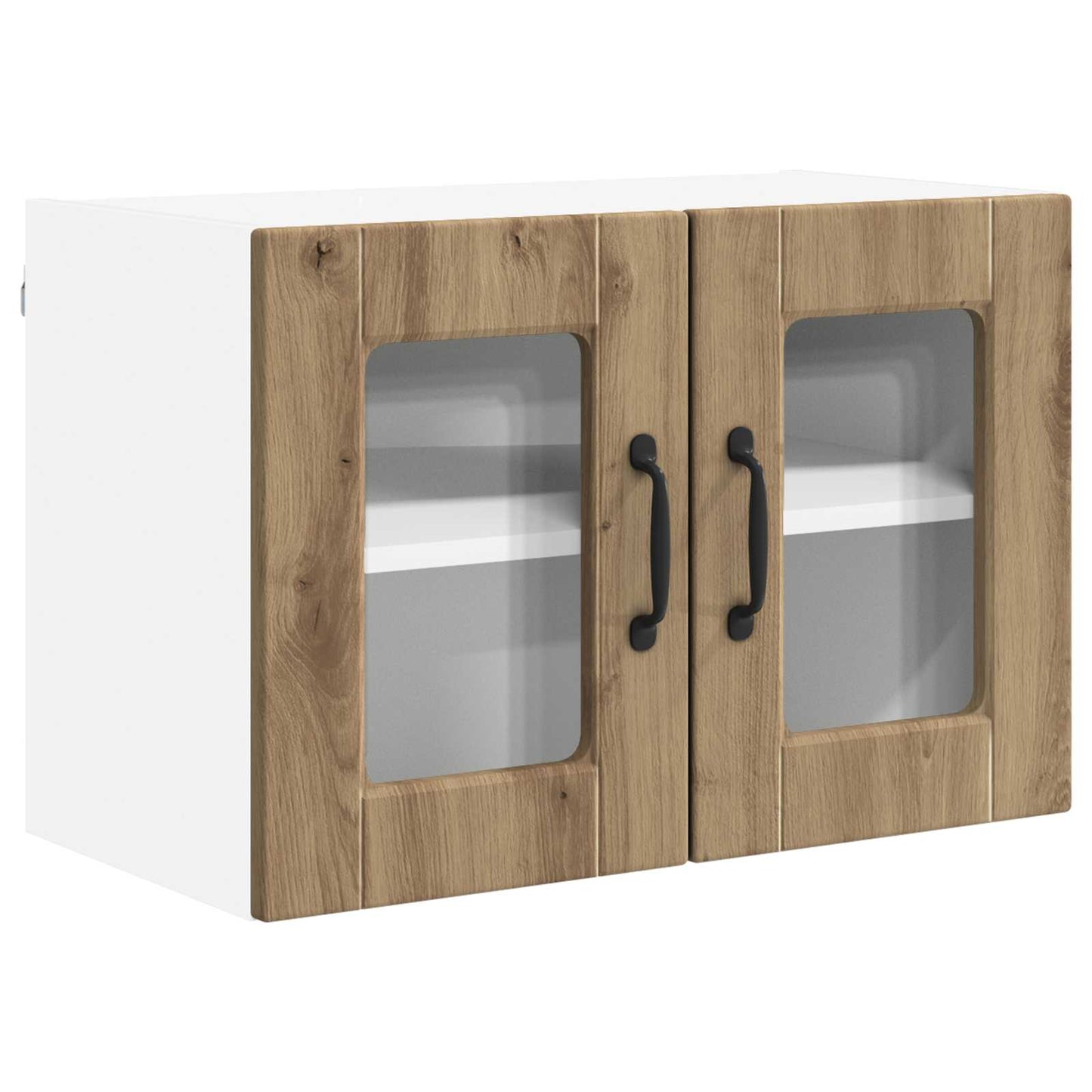 vidaXL Ραφιέρα τοίχου PORTO Artisan Oak 60 x 31 x 40 εκ