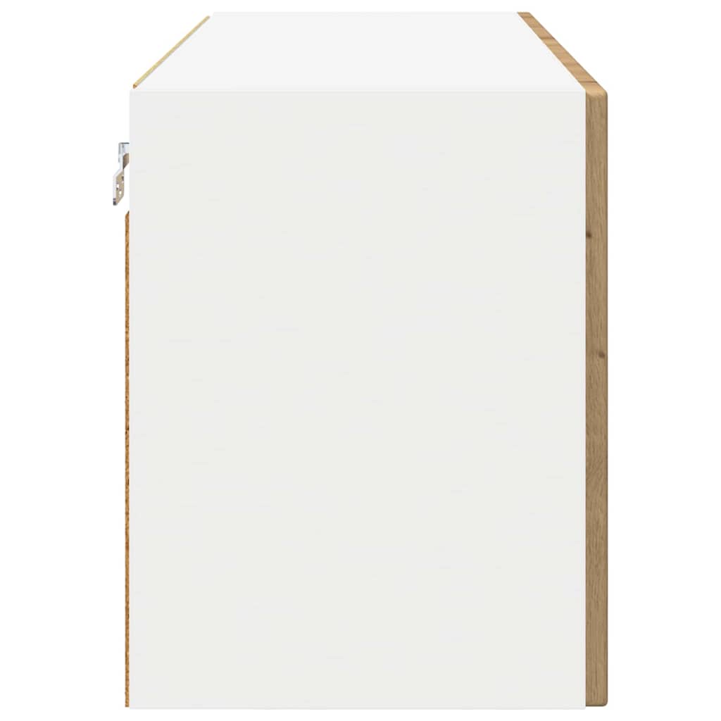 vidaXL Κρεμαστό ντουλάπι κουζίνας 2 pcs Artisan Oak 60 x 31 x 40 εκ