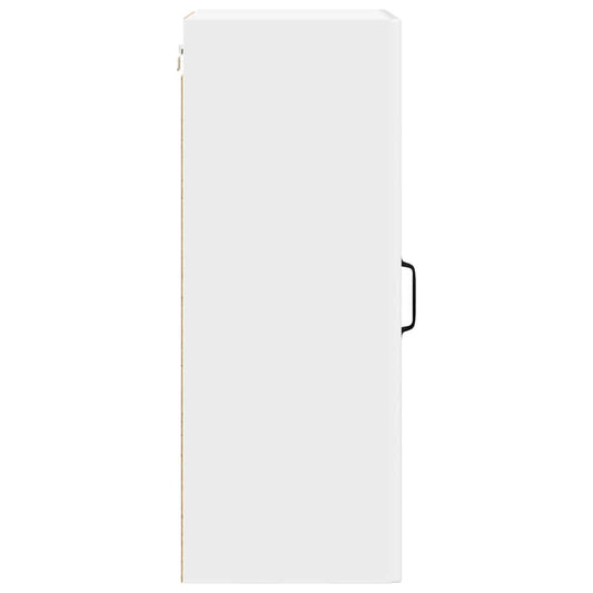 vidaXL Ντουλάπα Κουζίνας Υψηλής γυαλάδας λευκό 40 x 31 x 80 εκ.