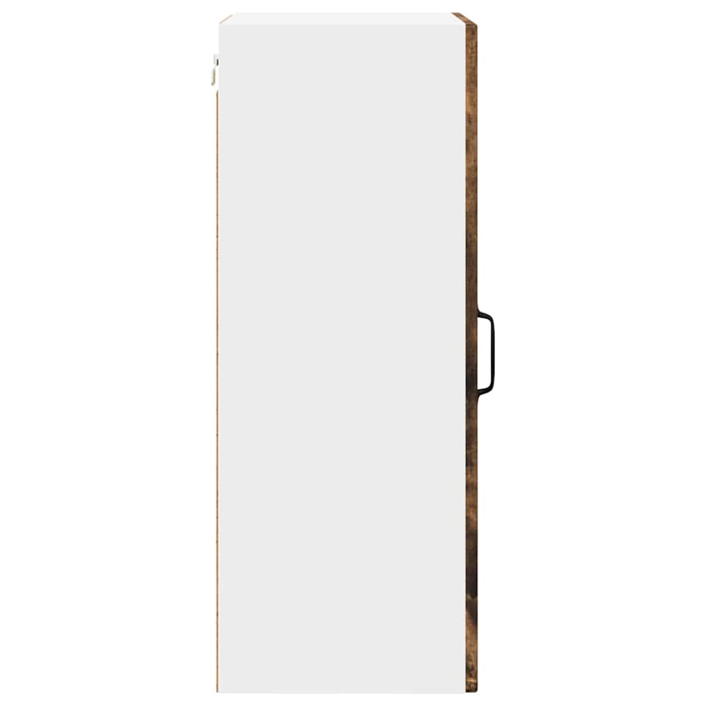 vidaXL Κρεμαστό ντουλάπι κουζίνας Καπνιστό Δρύς 40 x 31 x 80 εκ.