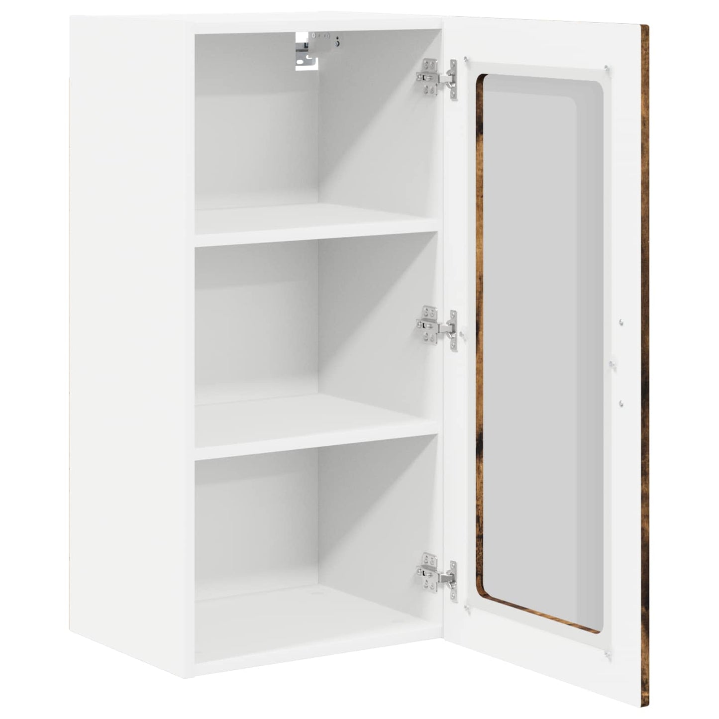 vidaXL Ραφιέρα τοίχου PORTO 2 pcs Καπνιστό Δρύς 40 x 31 x 80 εκ.