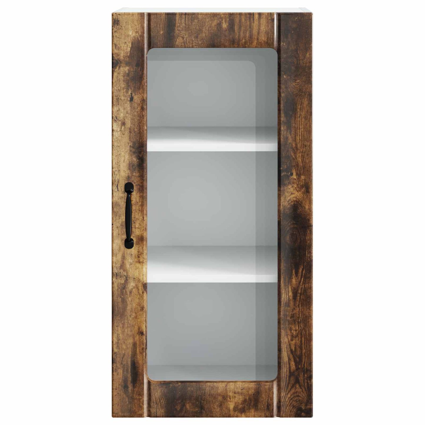 vidaXL Ντουλάπα Κουζίνας με ράφι 2 pcs Καπνιστό Δρύς 40 x 31 x 80 εκ.