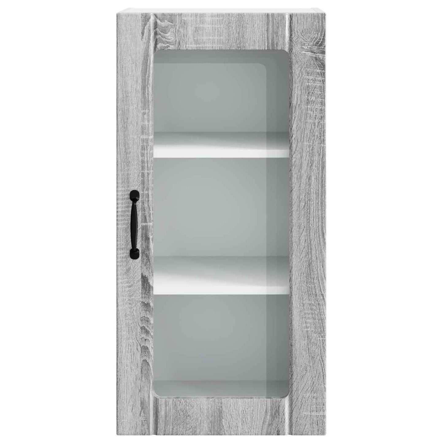 vidaXL Ραφιέρα τοίχου Γκρίζο Σονομα 40 x 31 x 80 εκ.
