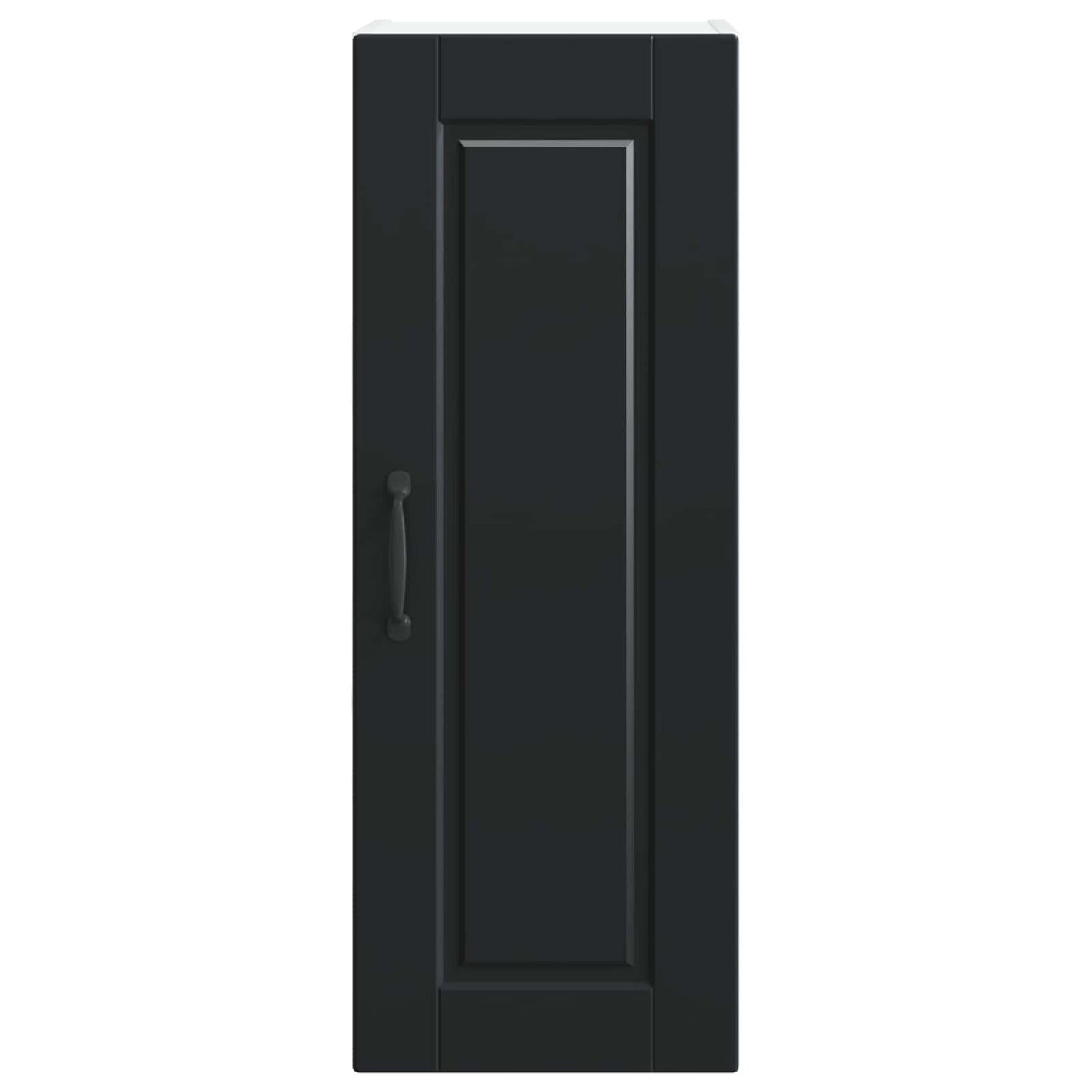 vidaXL Ντουλάπα Κουζίνας Μαύρο 30 x 31 x 80 εκ. Επεξεργασμένο ξύλο