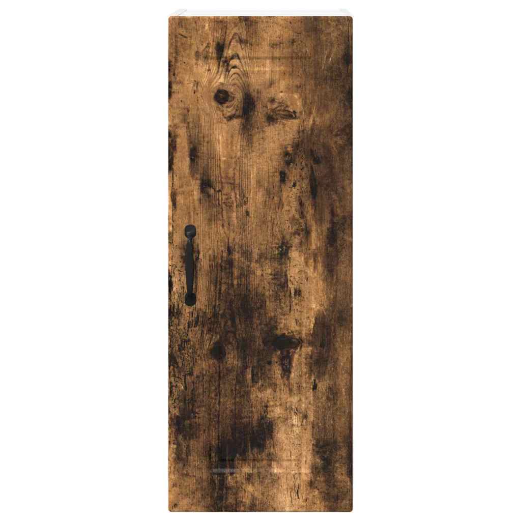 vidaXL Κρεμαστό ντουλάπι κουζίνας 2 pcs Καπνιστό Δρύς 30 x 31 x 80 εκ.