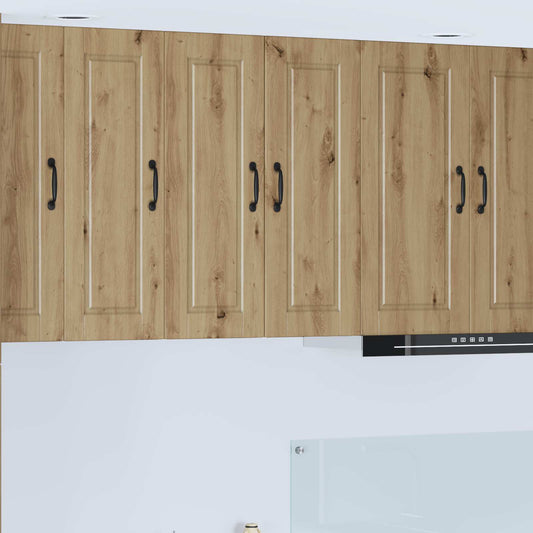 vidaXL Ντουλάπα Κουζίνας με ράφι με πόρτα Artisan Oak 30 x 31 x 80 εκ.