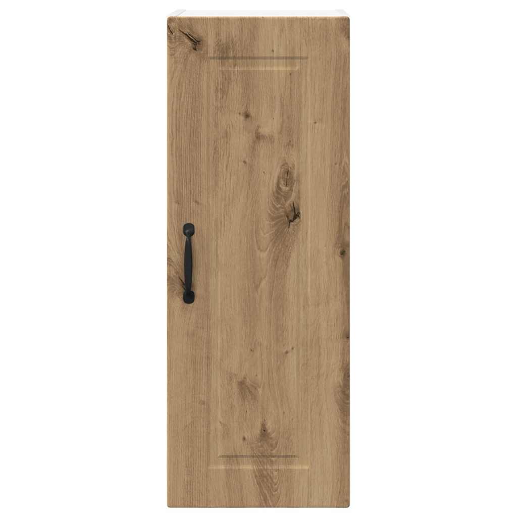vidaXL Κρεμαστό ντουλάπι κουζίνας 2 pcs Artisan Oak 30 x 31 x 80 εκ.