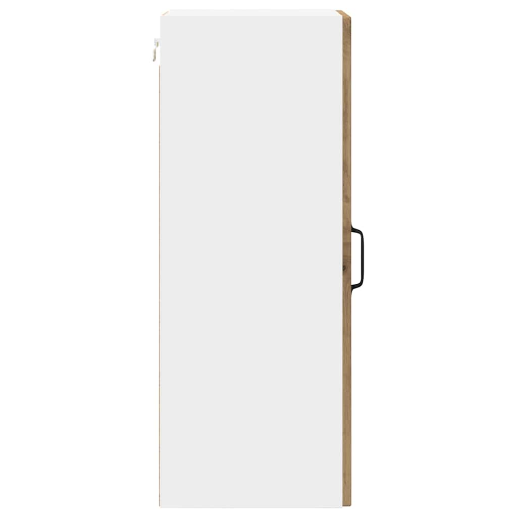 vidaXL Κρεμαστό ντουλάπι κουζίνας 2 pcs Artisan Oak 30 x 31 x 80 εκ.