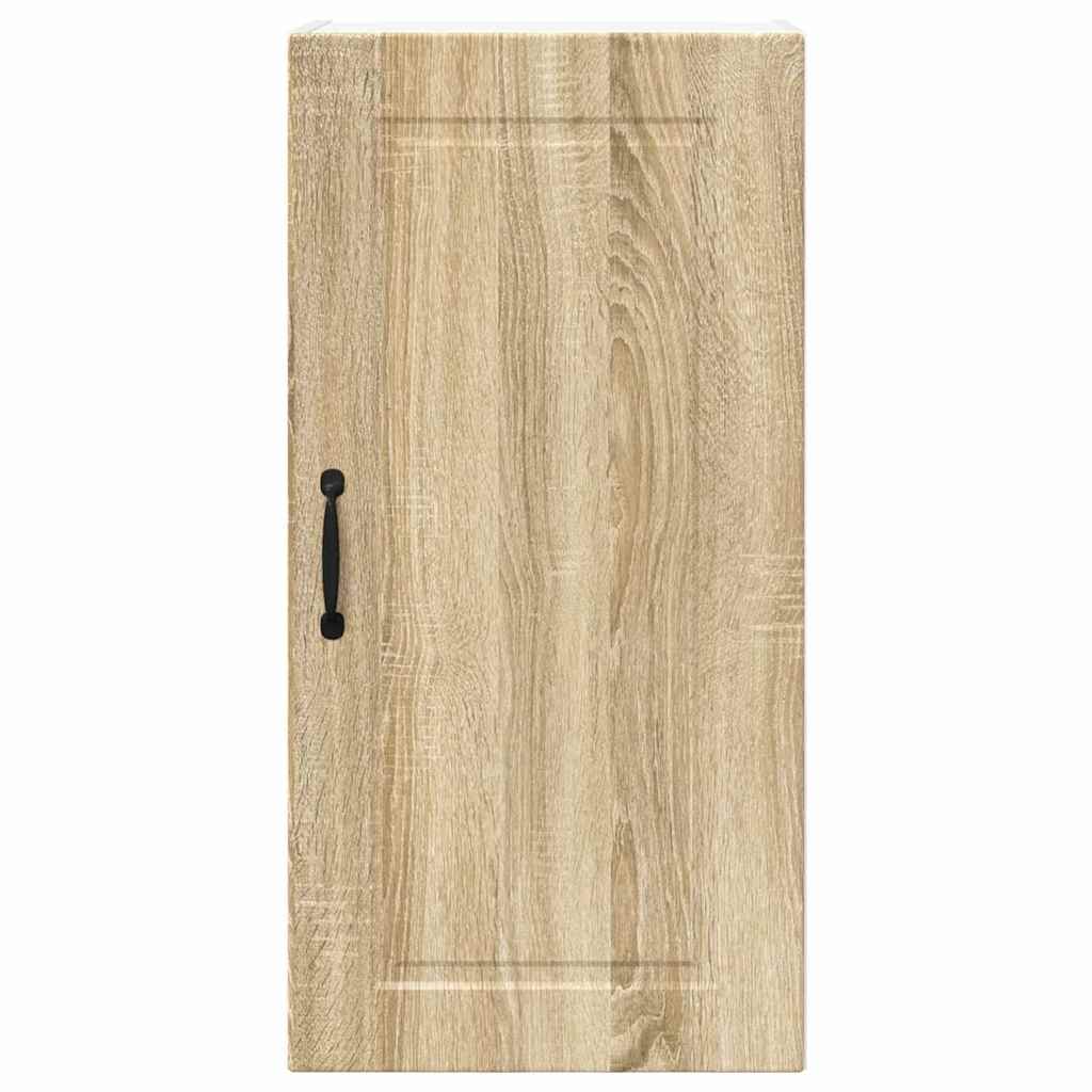 vidaXL Κρεμαστό ντουλάπι κουζίνας με ράφι Δρύς Sonoma 40 x 31 x 80 εκ.