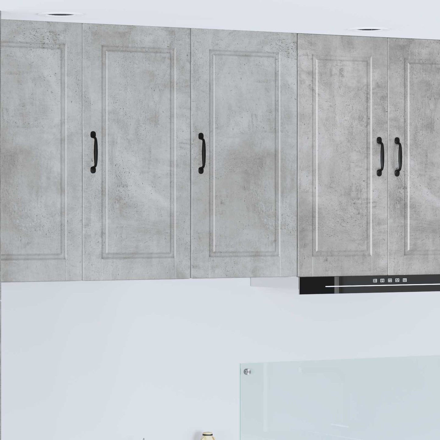 vidaXL Ντουλάπα Κουζίνας με ράφι Σκυρόδεμα Γκρι 40 x 31 x 80 εκ.