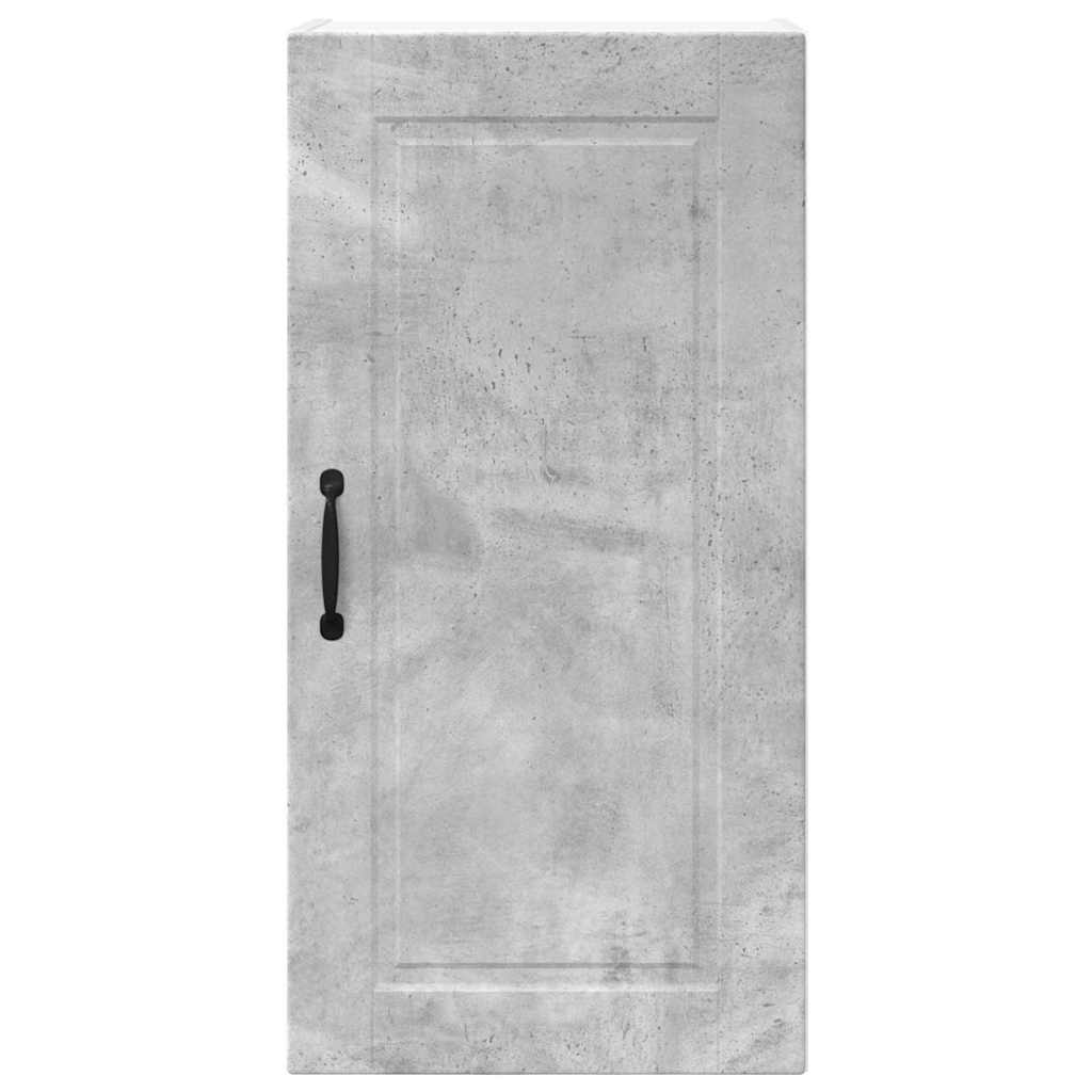 vidaXL Κρεμαστό ντουλάπι κουζίνας Σκυρόδεμα Γκρι 40 x 31 x 80 εκ.