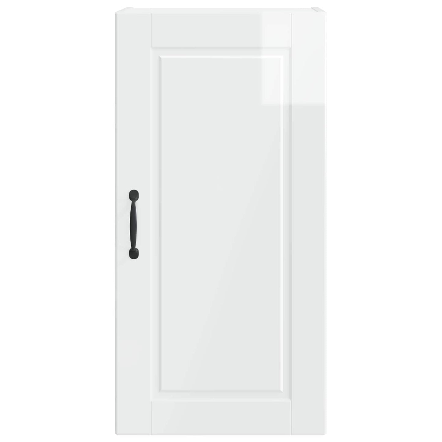 vidaXL Ντουλάπα Κουζίνας Υψηλής γυαλάδας λευκό 40 x 31 x 80 εκ.