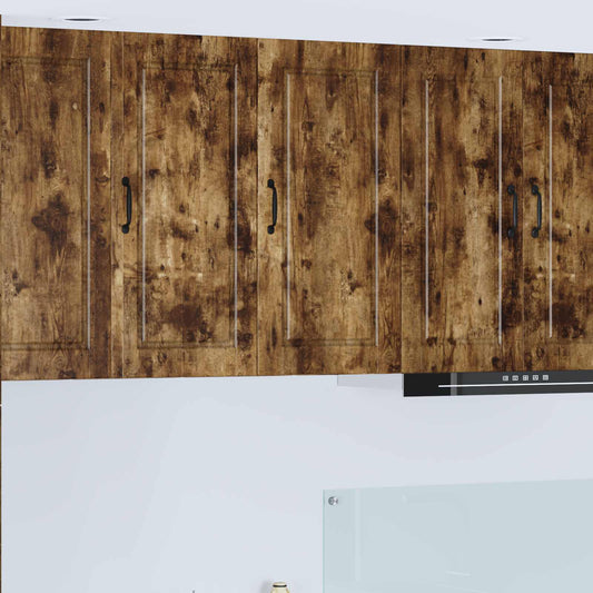 vidaXL Ντουλάπα Κουζίνας με ράφι Καπνιστό Δρύς 40 x 31 x 80 εκ.