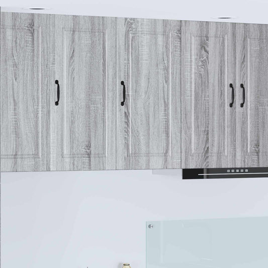 vidaXL Ντουλάπα Κουζίνας με ράφι Γκρίζο Σονομα 40 x 31 x 80 εκ.