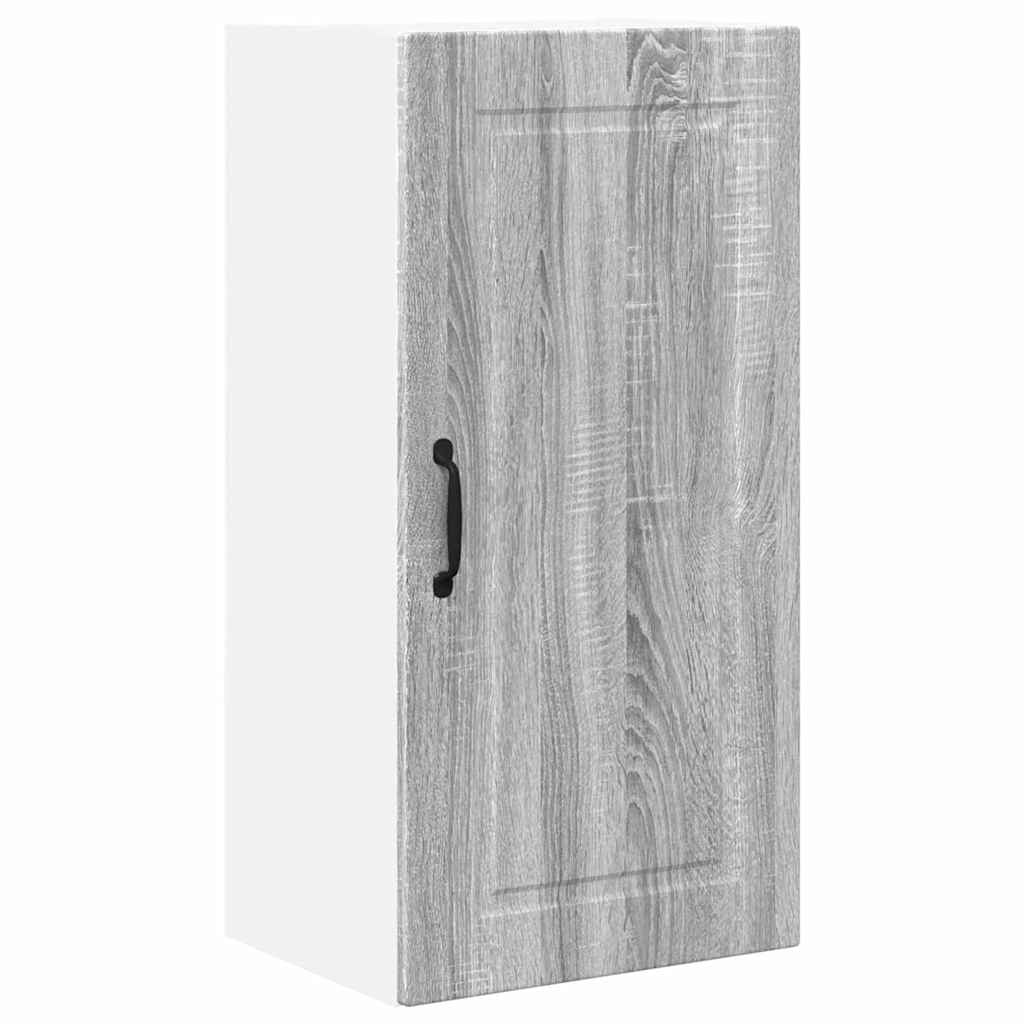 vidaXL Κρεμαστό ντουλάπι κουζίνας Γκρίζο Σονομα 40 x 31 x 80 εκ.