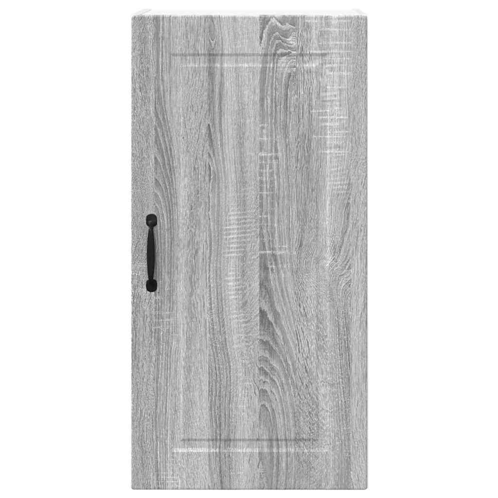 vidaXL Κρεμαστό ντουλάπι κουζίνας Γκρίζο Σονομα 40 x 31 x 80 εκ.