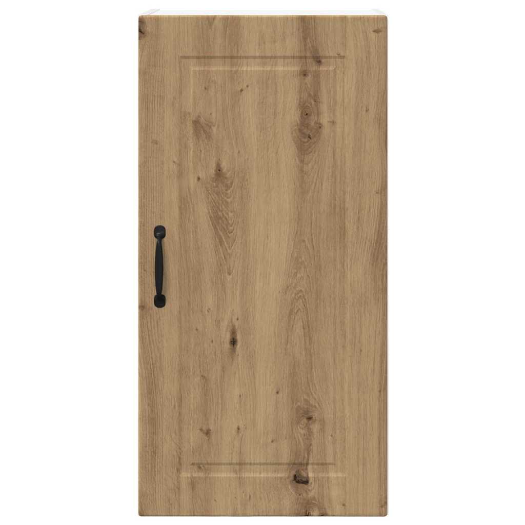 vidaXL Κρεμαστό ντουλάπι κουζίνας με ράφι Artisan Oak 40 x 31 x 80 εκ.