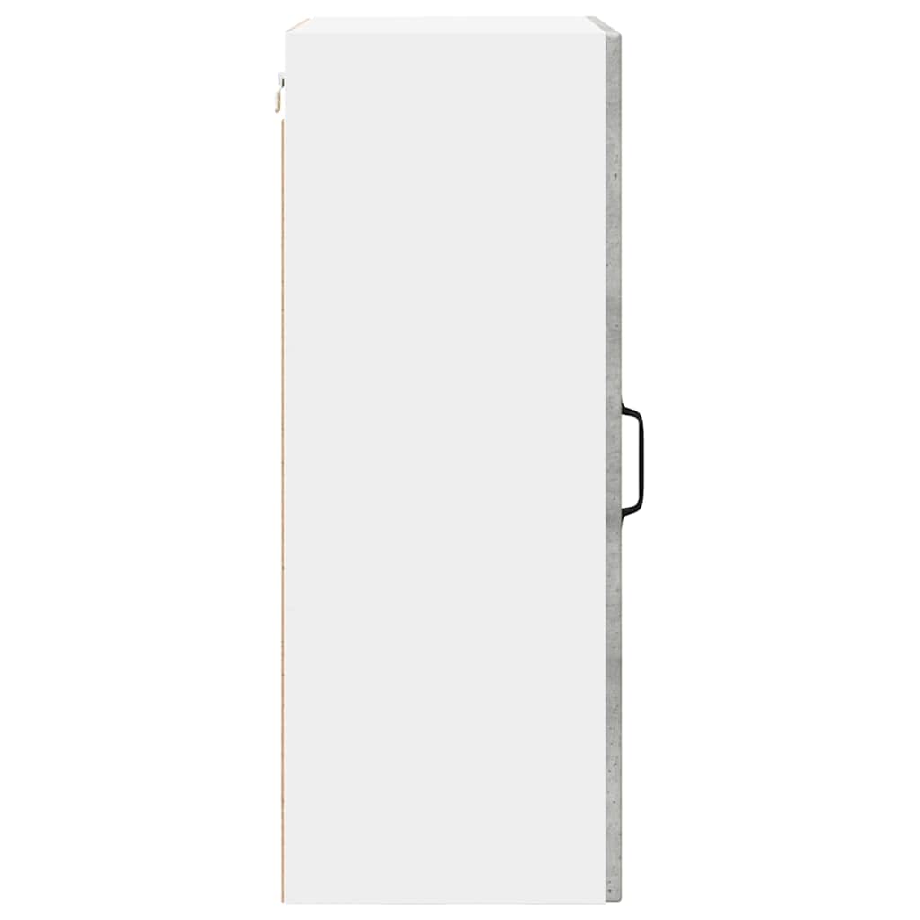 vidaXL Ντουλάπα Κουζίνας με ράφι Σκυρόδεμα Γκρι 50 x 31 x 80 εκ.