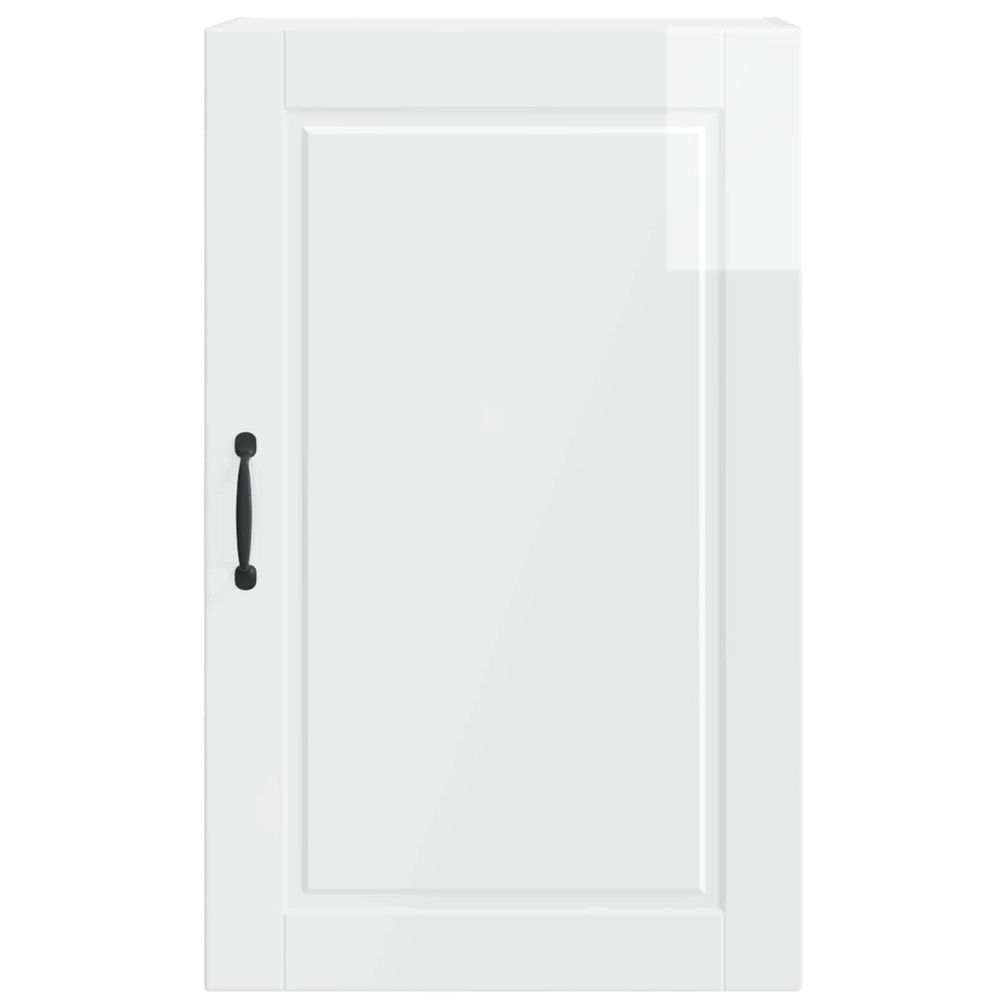 vidaXL Ντουλάπα Κουζίνας Υψηλής γυαλάδας λευκό 50 x 31 x 80 εκ.