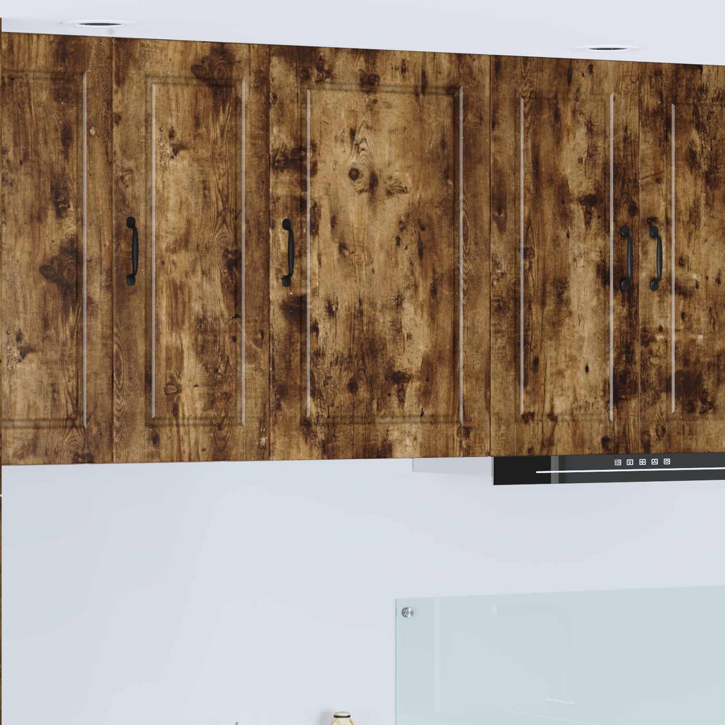 vidaXL Ντουλάπα Κουζίνας με ράφι Καπνιστό Δρύς 50 x 31 x 80 εκ.