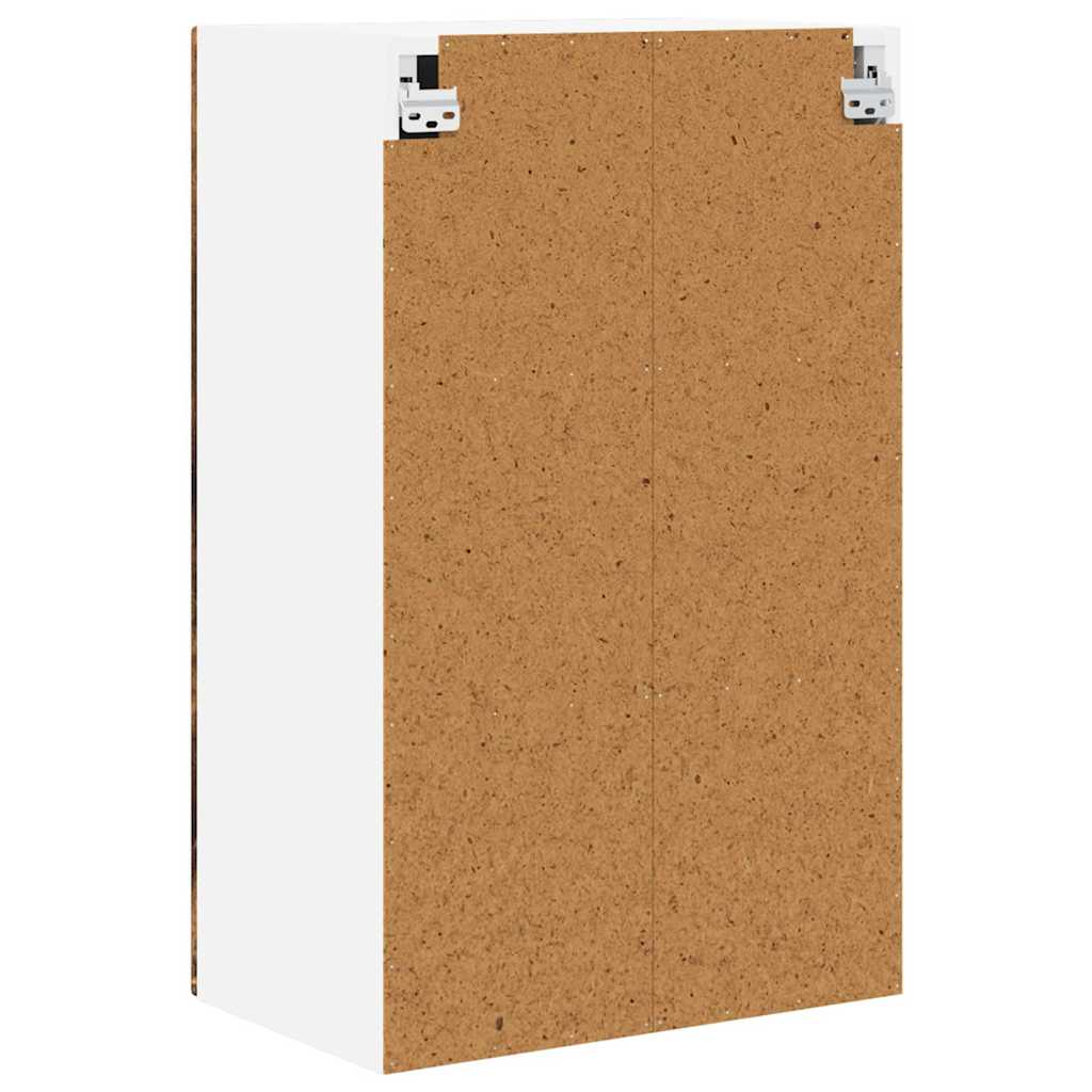 vidaXL Ντουλάπα Κουζίνας με ράφι Καπνιστό Δρύς 50 x 31 x 80 εκ.