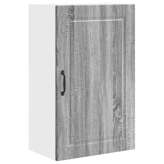 vidaXL Κρεμαστό ντουλάπι κουζίνας Γκρίζο Σονομα 50 x 31 x 80 εκ.