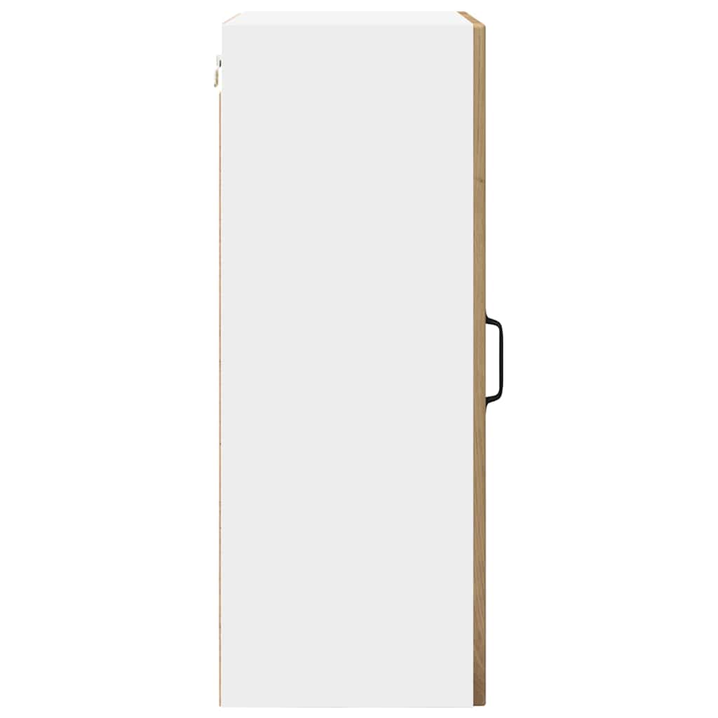 vidaXL Ντουλάπα Κουζίνας με ράφι με πόρτα Artisan Oak 50 x 31 x 80 εκ.