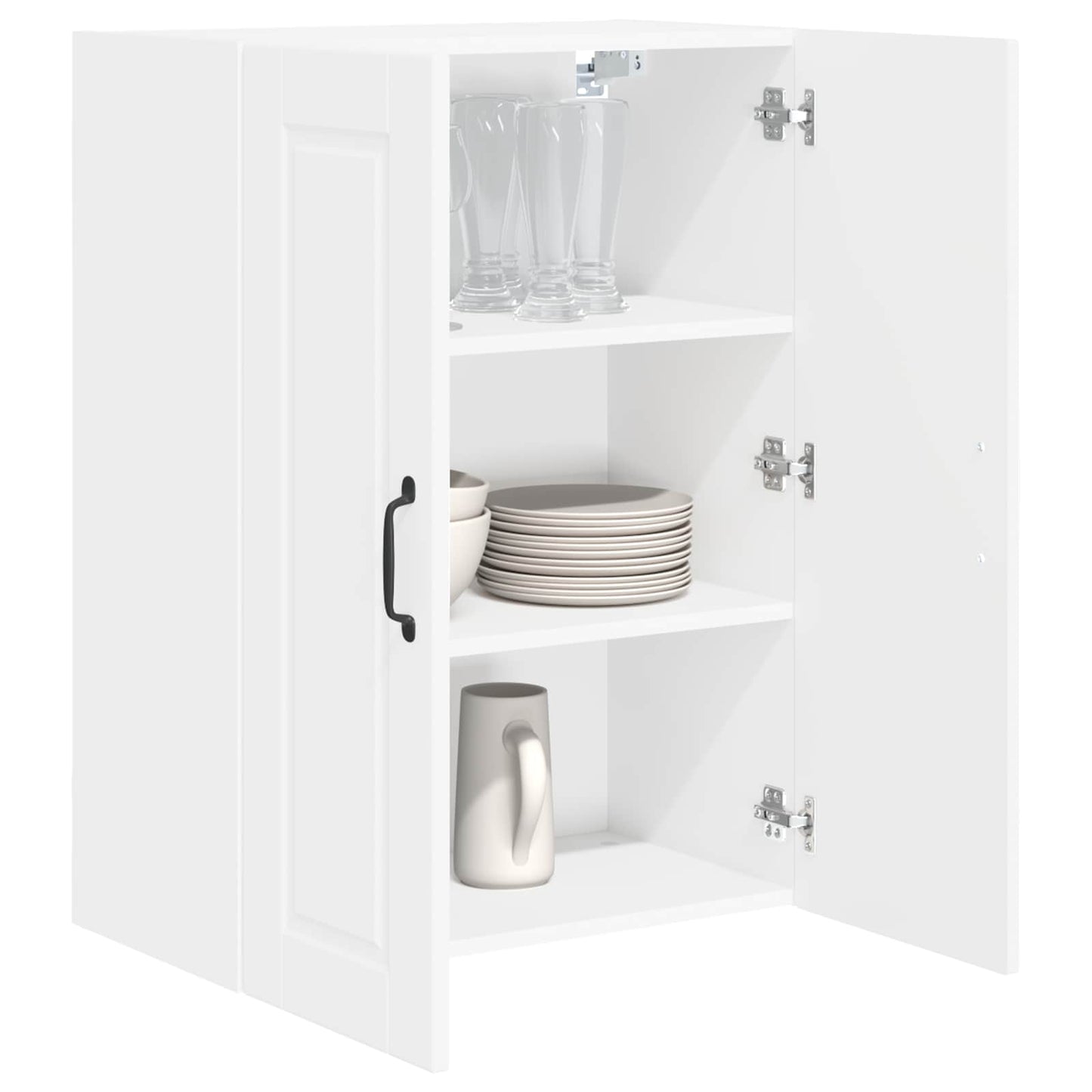 vidaXL Ντουλάπα Κουζίνας Λευκό 60 x 31 x 80 εκ. Επεξεργασμένο ξύλο