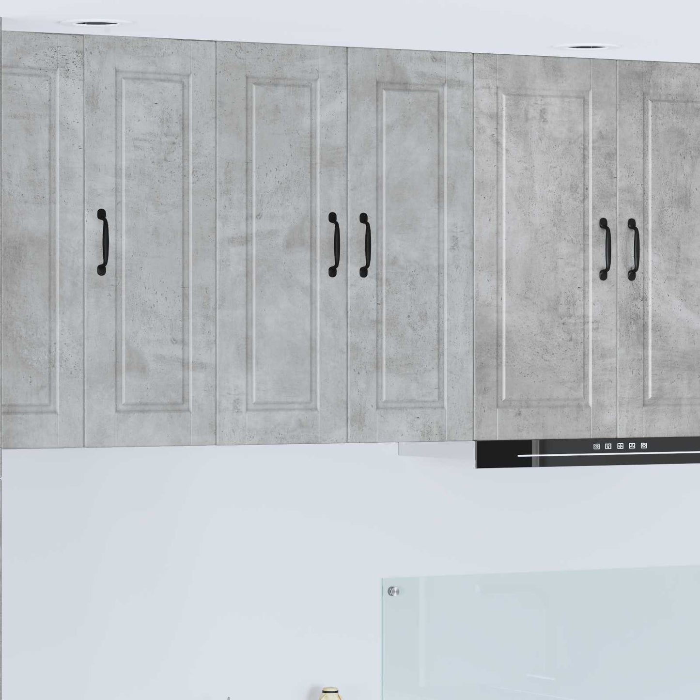 vidaXL Ντουλάπα Κουζίνας με ράφι Σκυρόδεμα Γκρι 60 x 31 x 80 εκ.