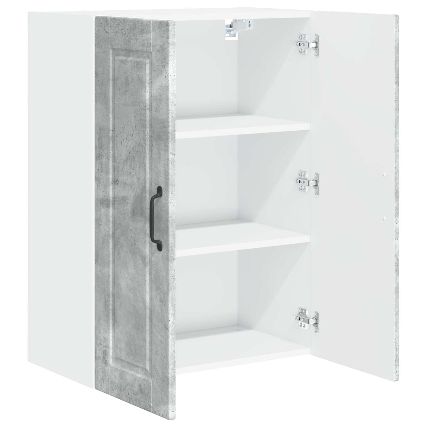 vidaXL Ντουλάπα Κουζίνας με ράφι Σκυρόδεμα Γκρι 60 x 31 x 80 εκ.