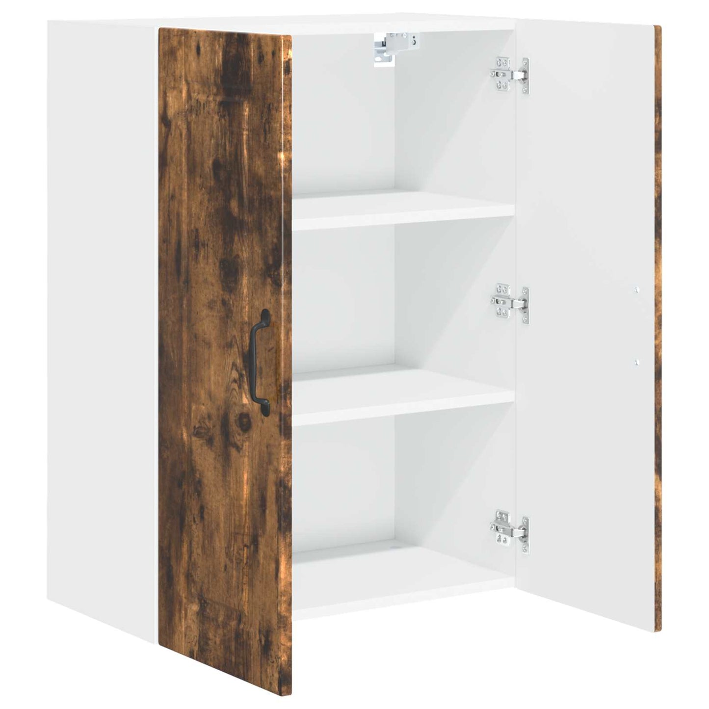 vidaXL Ντουλάπα Κουζίνας με ράφι Καπνιστό Δρύς 60 x 31 x 80 εκ.