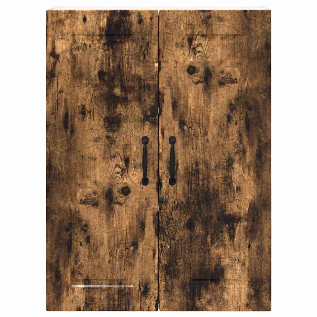 vidaXL Κρεμαστό ντουλάπι κουζίνας Καπνιστό Δρύς 60 x 31 x 80 εκ.