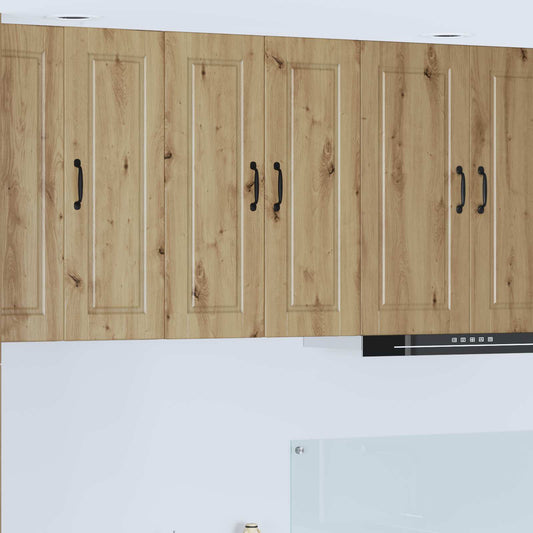 vidaXL Ντουλάπα Κουζίνας με ράφι με πόρτα Artisan Oak 60 x 31 x 80 εκ.