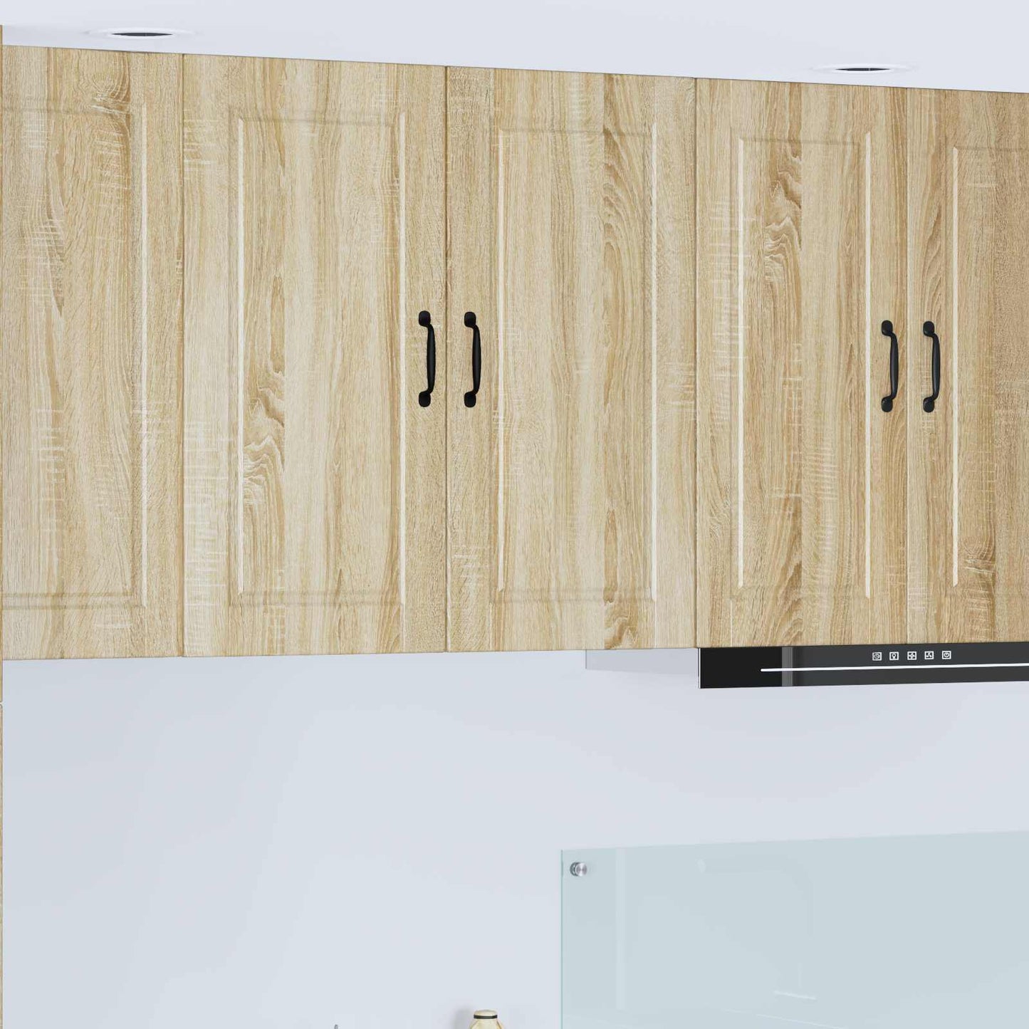 vidaXL Ντουλάπα Κουζίνας με ράφι με πόρτα Δρύς Sonoma 80 x 31 x 80 εκ.