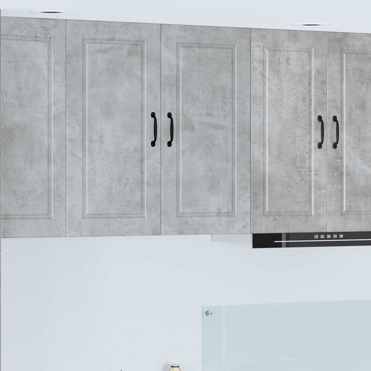 vidaXL Ντουλάπα Κουζίνας με ράφι Σκυρόδεμα Γκρι 80 x 31 x 80 εκ.