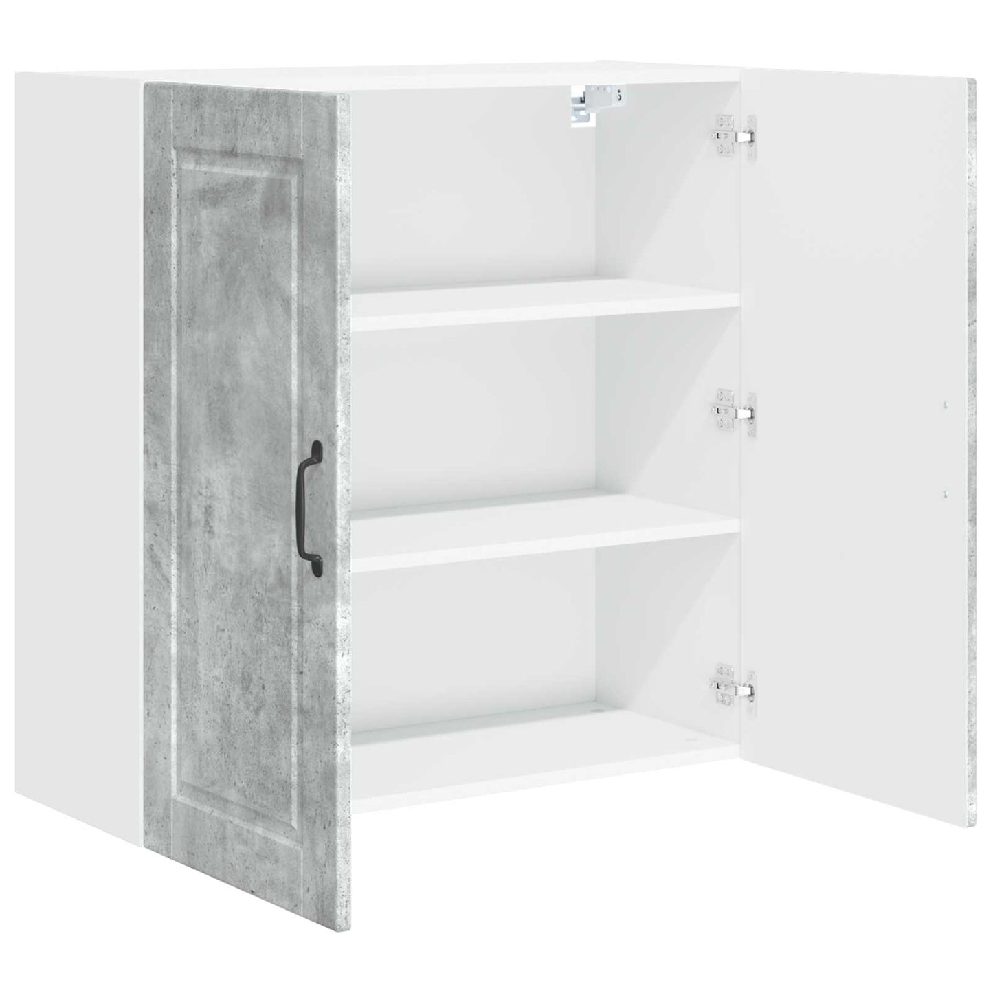 vidaXL Ντουλάπα Κουζίνας με ράφι Σκυρόδεμα Γκρι 80 x 31 x 80 εκ.