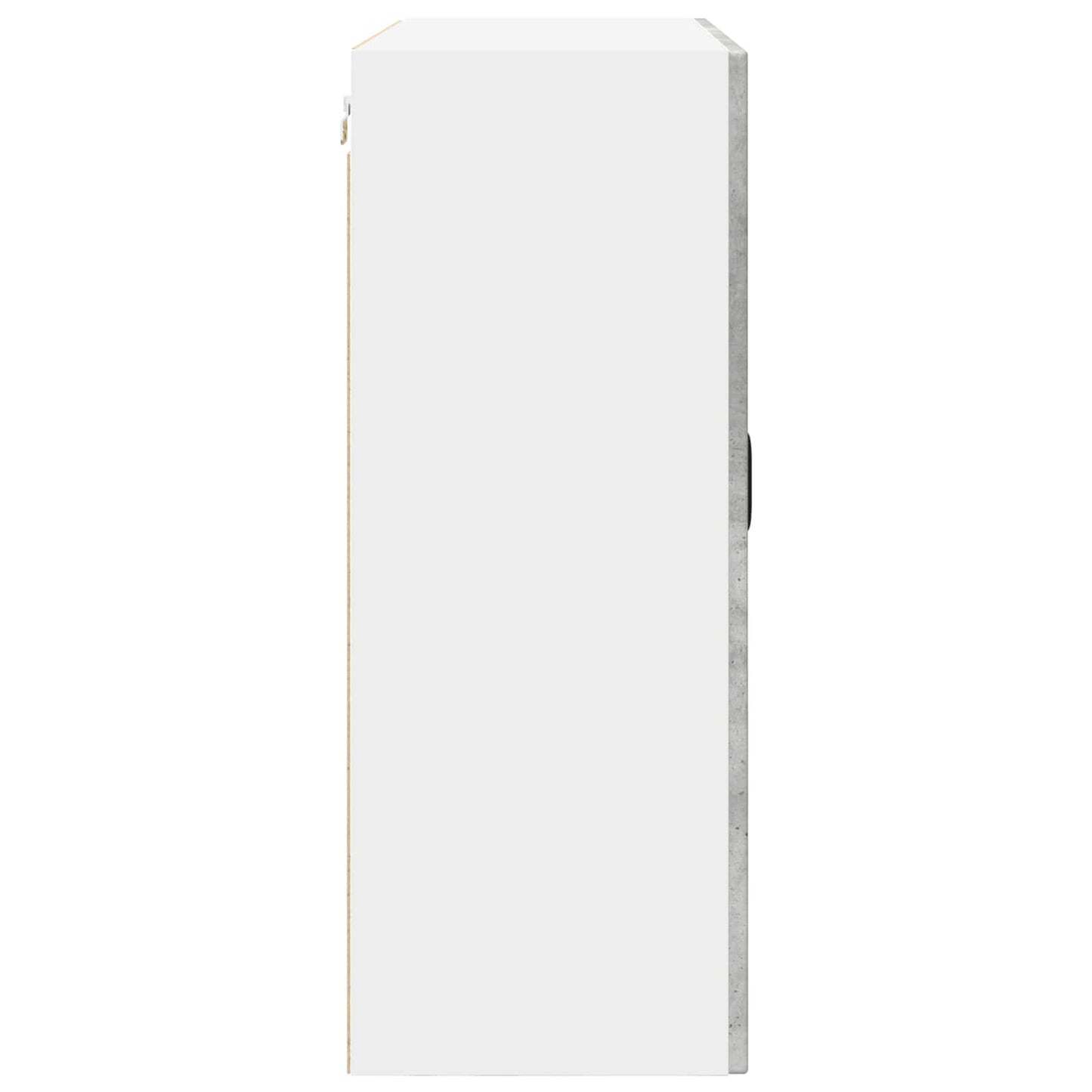 vidaXL Ντουλάπα Κουζίνας με ράφι Σκυρόδεμα Γκρι 80 x 31 x 80 εκ.