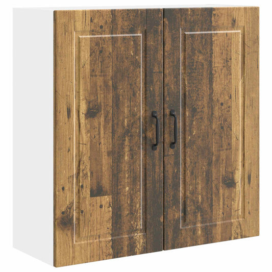 vidaXL Ντουλάπα Κουζίνας με ράφι Επιτοίχιο Παλιό ξύλο 80 x 31 x 80 εκ.