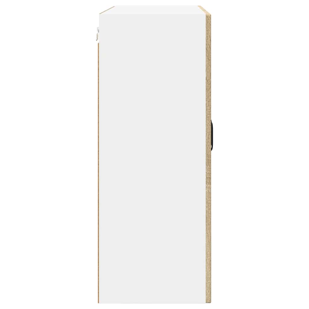 vidaXL Κρεμαστό ντουλάπι κουζίνας με ράφι Δρύς Sonoma 80 x 31 x 80 εκ.