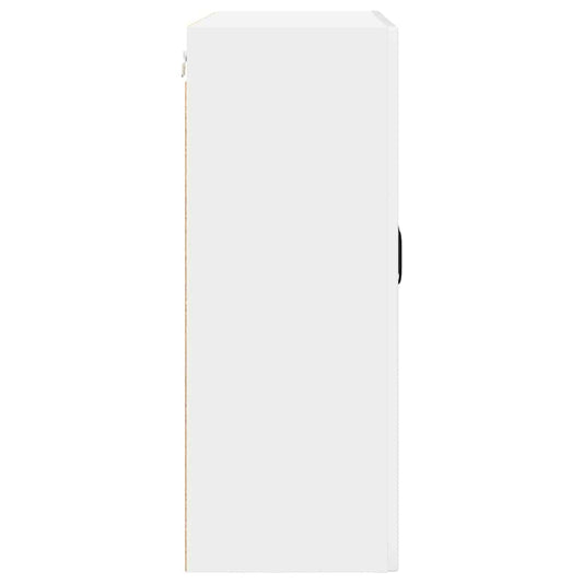 vidaXL Ντουλάπα Κουζίνας Υψηλής γυαλάδας λευκό 80 x 31 x 80 εκ.