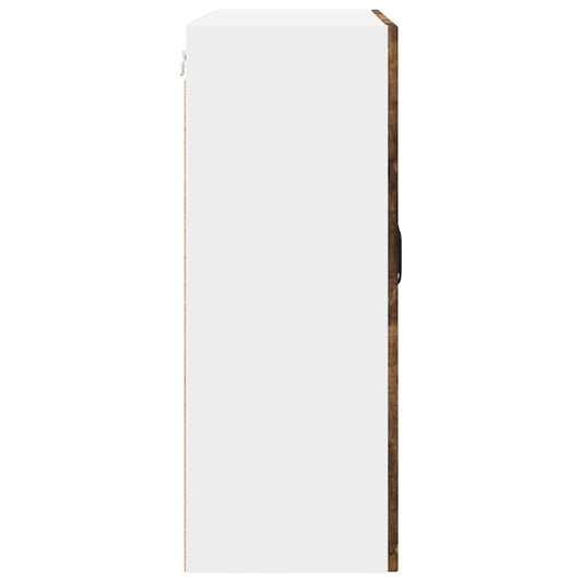 vidaXL Ντουλάπα Κουζίνας με ράφι Καπνιστό Δρύς 80 x 31 x 80 εκ.