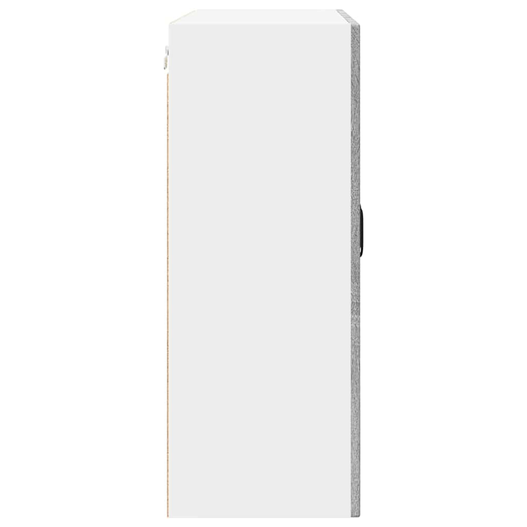 vidaXL Κρεμαστό ντουλάπι κουζίνας Γκρίζο Σονομα 80 x 31 x 80 εκ.