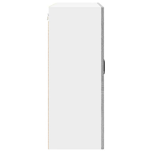 vidaXL Ντουλάπα Κουζίνας με ράφι Γκρίζο Σονομα 80 x 31 x 80 εκ.